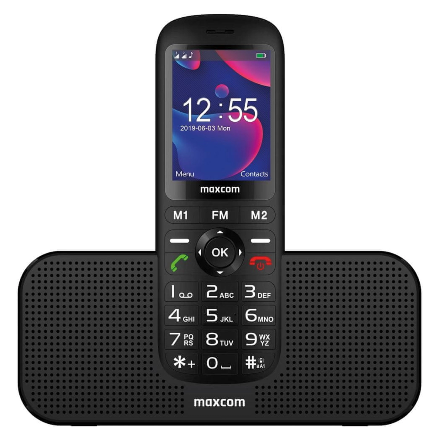 Купить Мобильный телефон Maxcom MM740 Black (5908235975641) - фото 1
