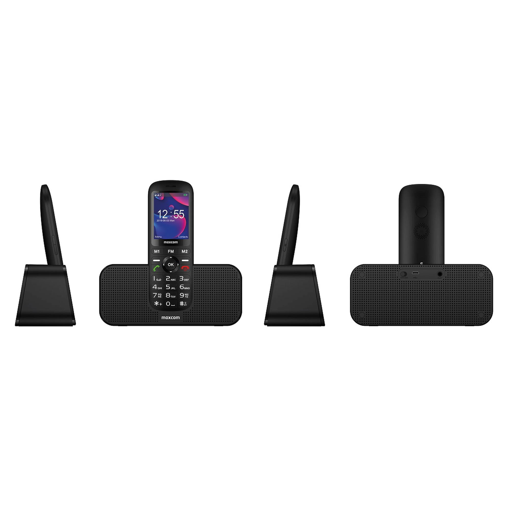 Купить Мобильный телефон Maxcom MM740 Black (5908235975641) - фото 4