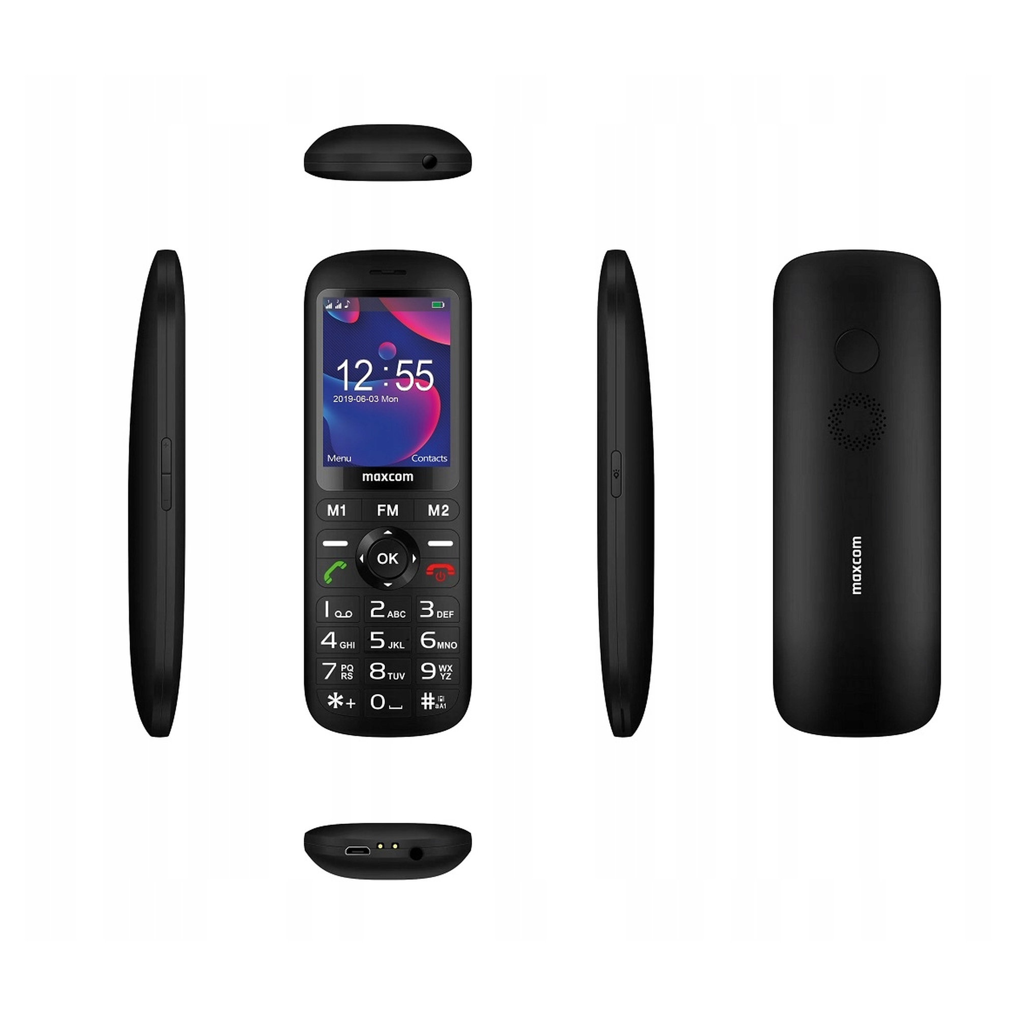 Купить Мобильный телефон Maxcom MM740 Black (5908235975641) - фото 11
