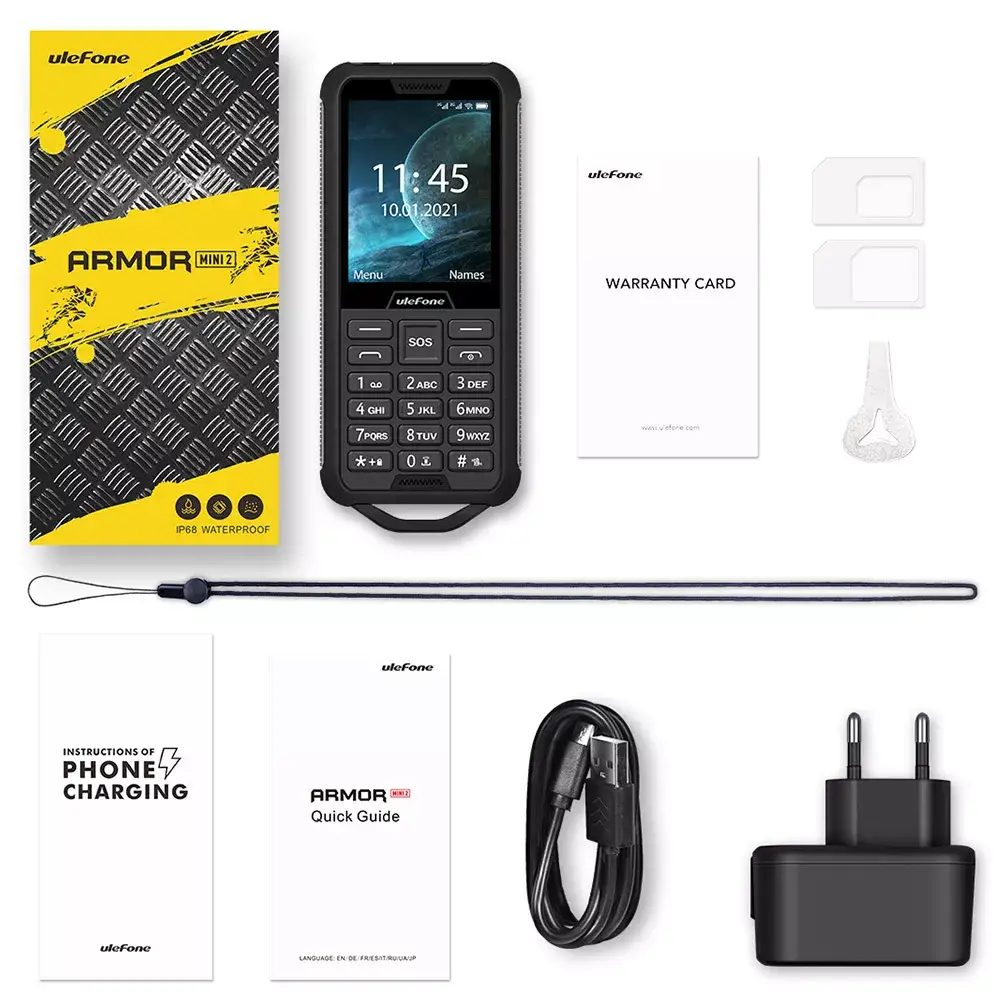Купити Мобільний телефон Ulefone Armor MINI 2 (IP68) Black (6937748734031) - фото 5