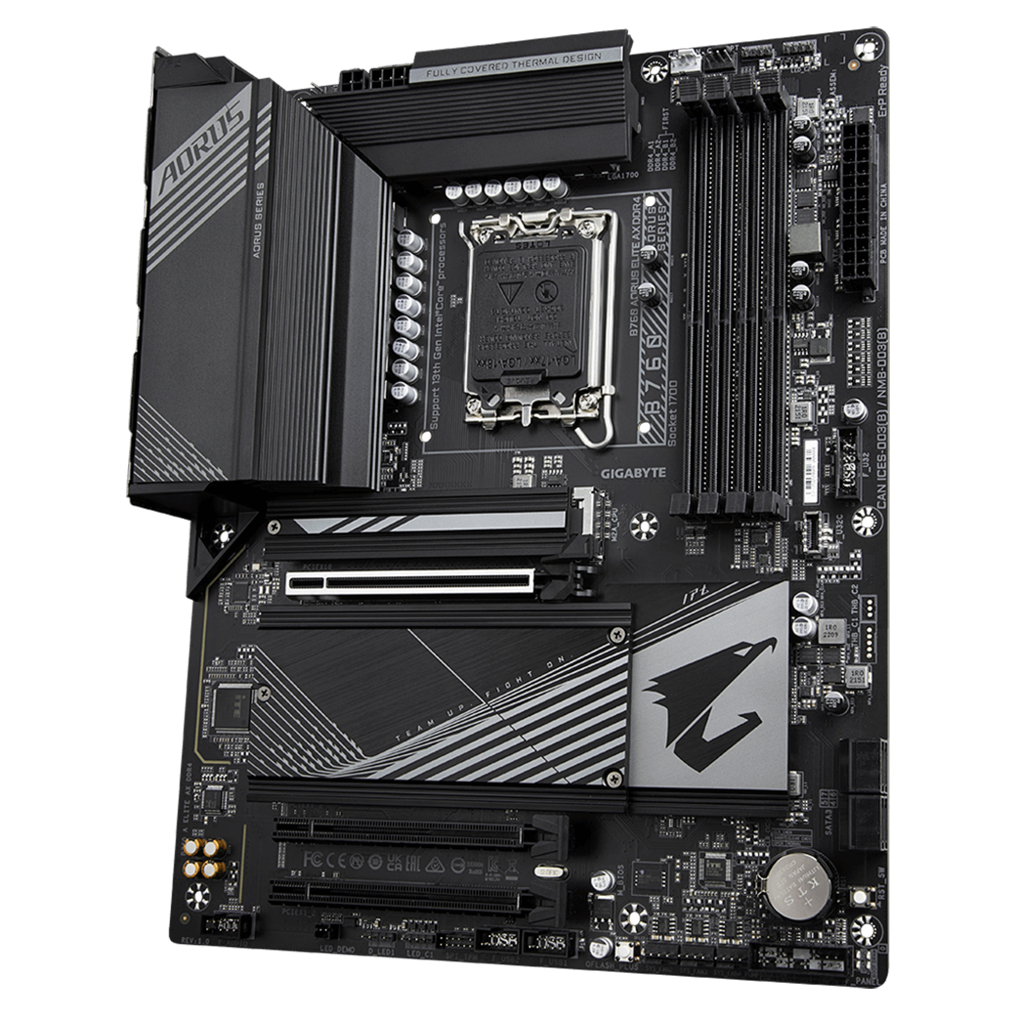 Купить Материнская плата GIGABYTE B760 AORUS ELITE AX DDR4 - фото 1