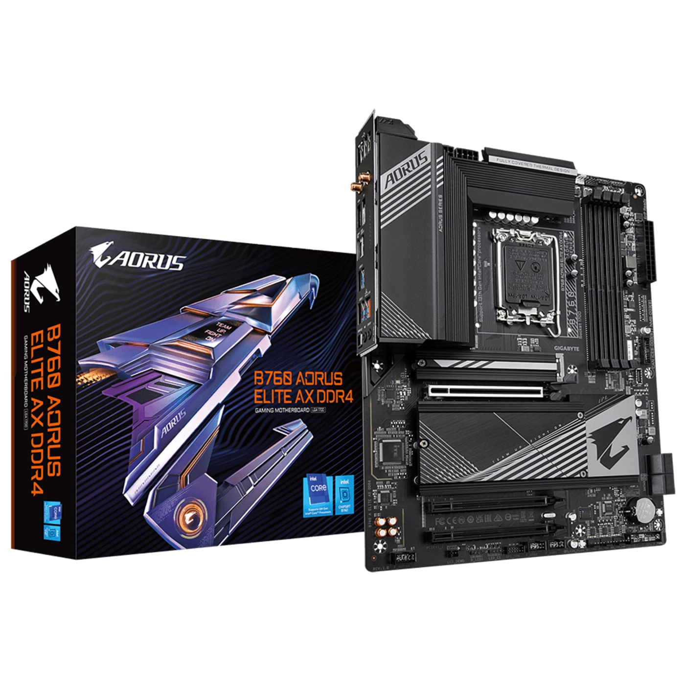 Купить Материнская плата GIGABYTE B760 AORUS ELITE AX DDR4 - фото 6