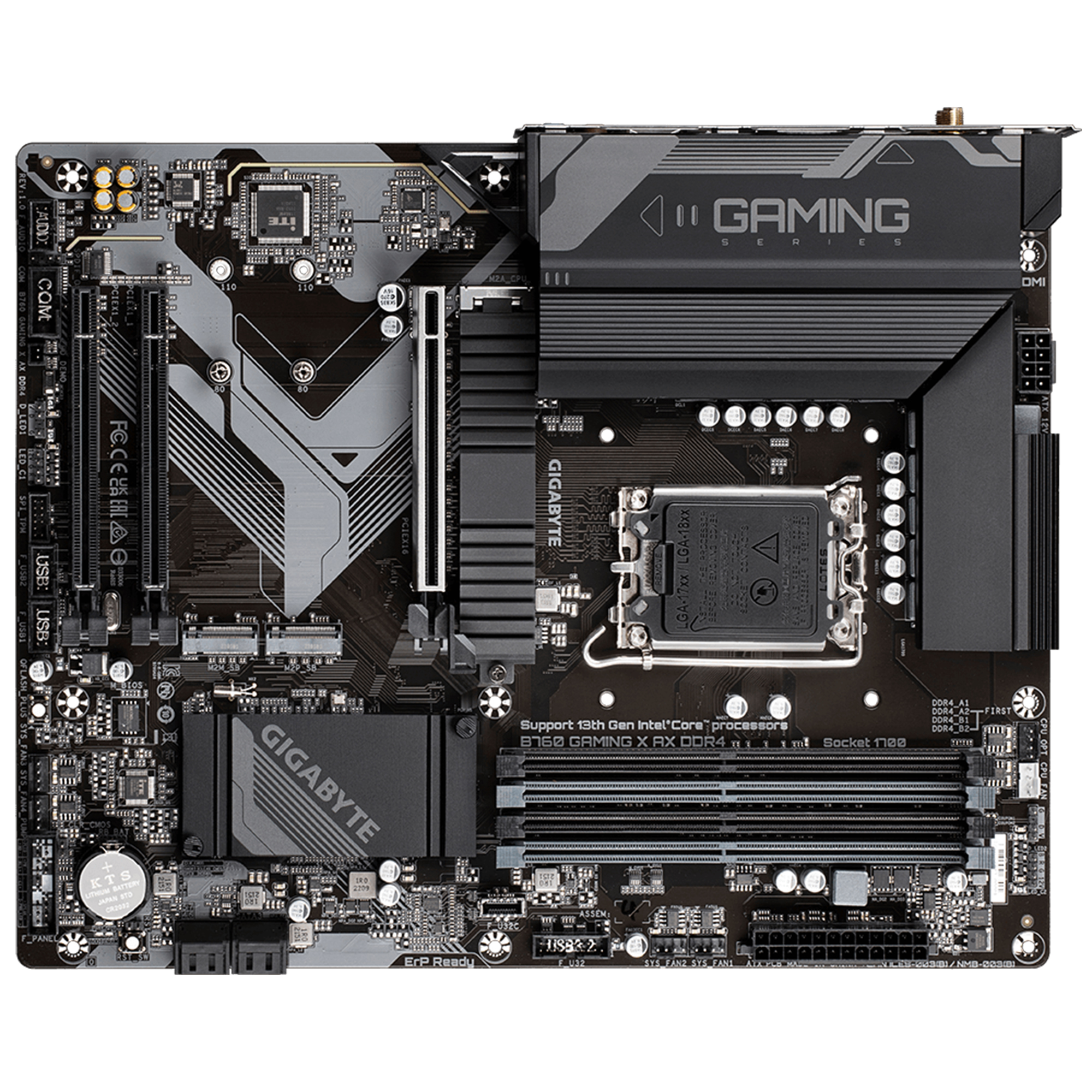 Купить Материнская плата GIGABYTE B760 GAMING X AX DDR4 - фото 4