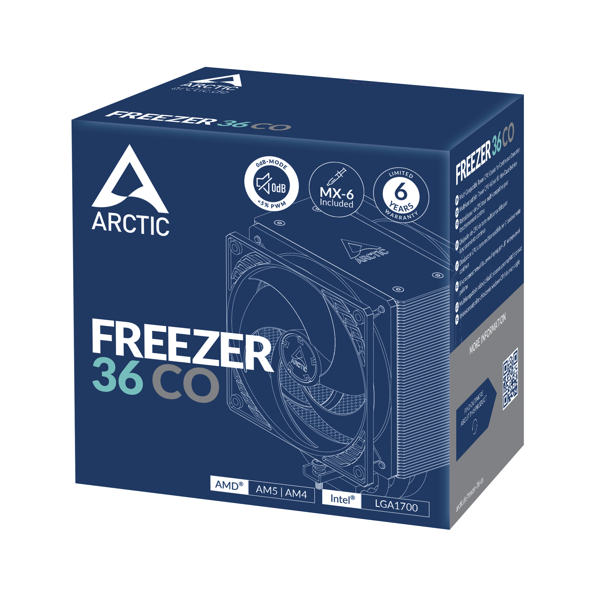 Купити Процесорний кулер Arctic Freezer 36 CO (ACFRE00122A) - фото 6