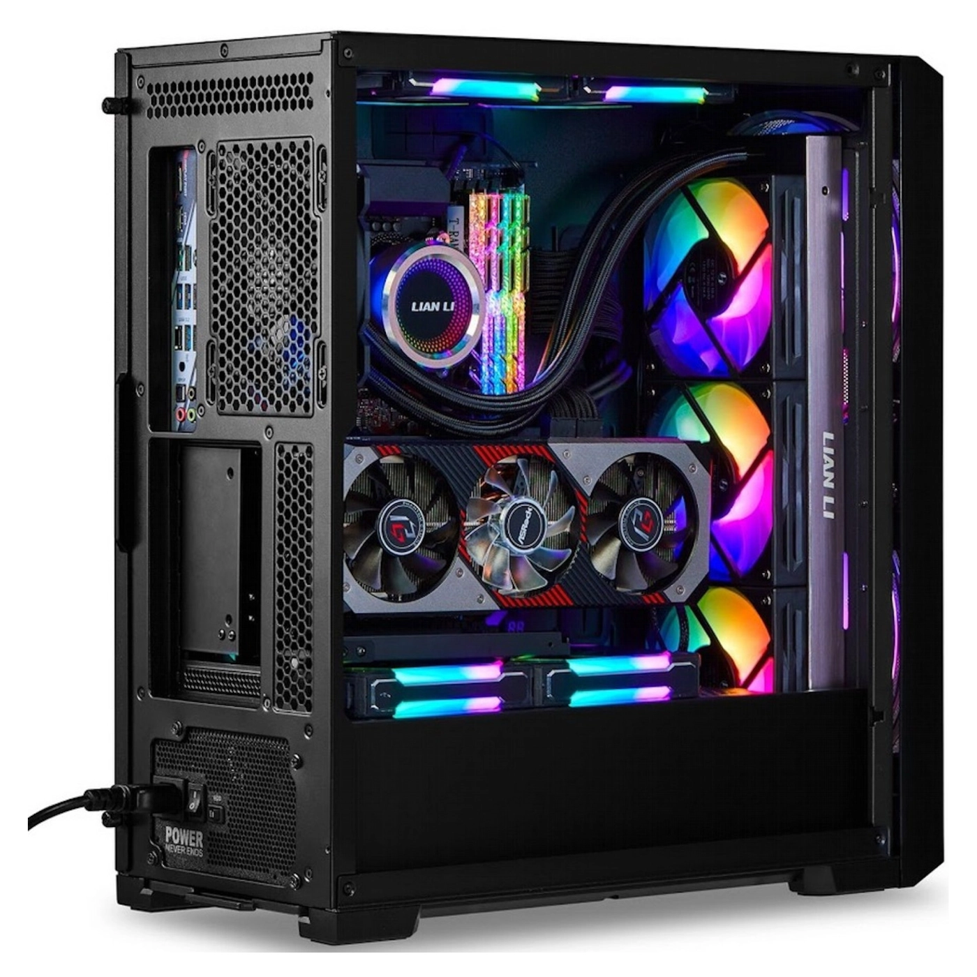 Купити Корпус LIAN LI LANCOOL 215 Black PC Case (G99.LAN215X.00) - фото 4