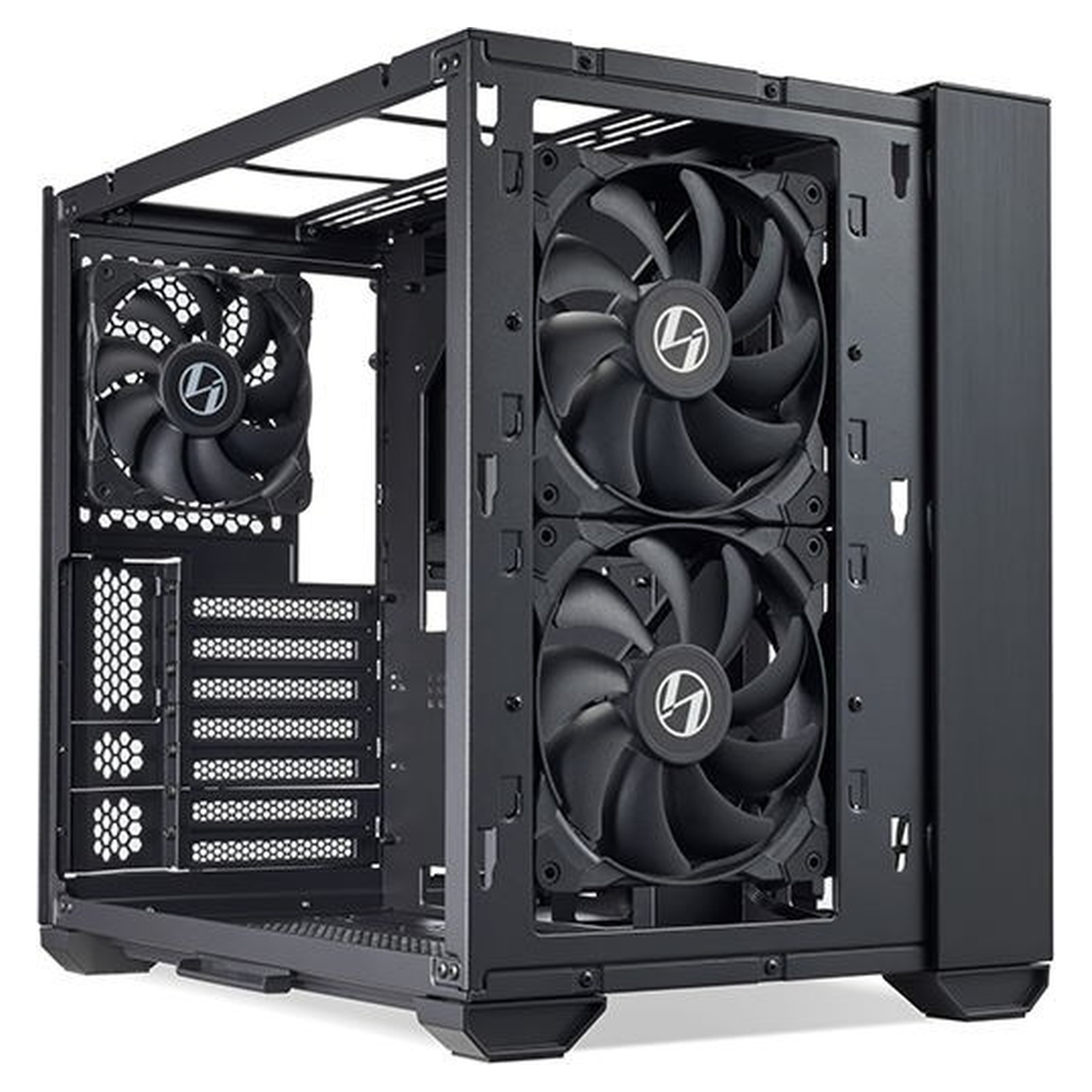 Купити Корпус LIAN LI PC-O11 Dynamic Air Mini Black (G99.O11AMX.00) - фото 3