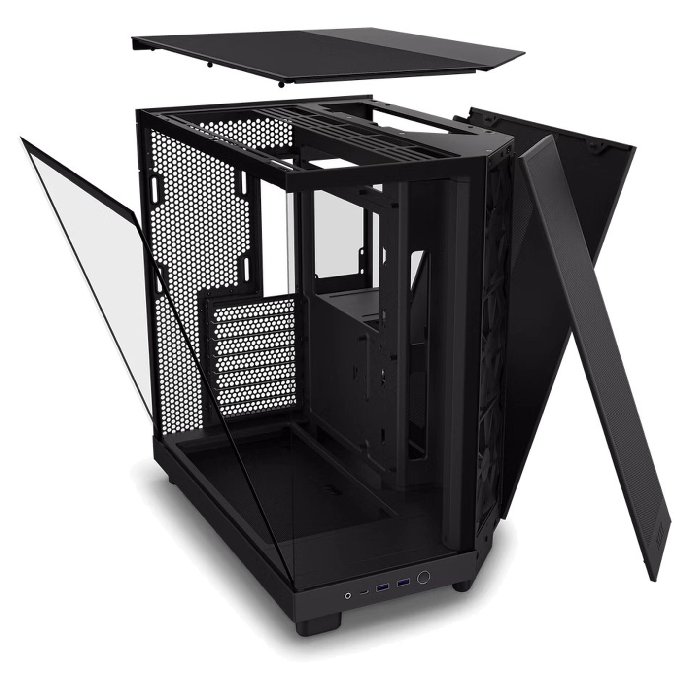 Купить Корпус NZXT H6 Flow Black (CC-H61FB-01) - фото 6