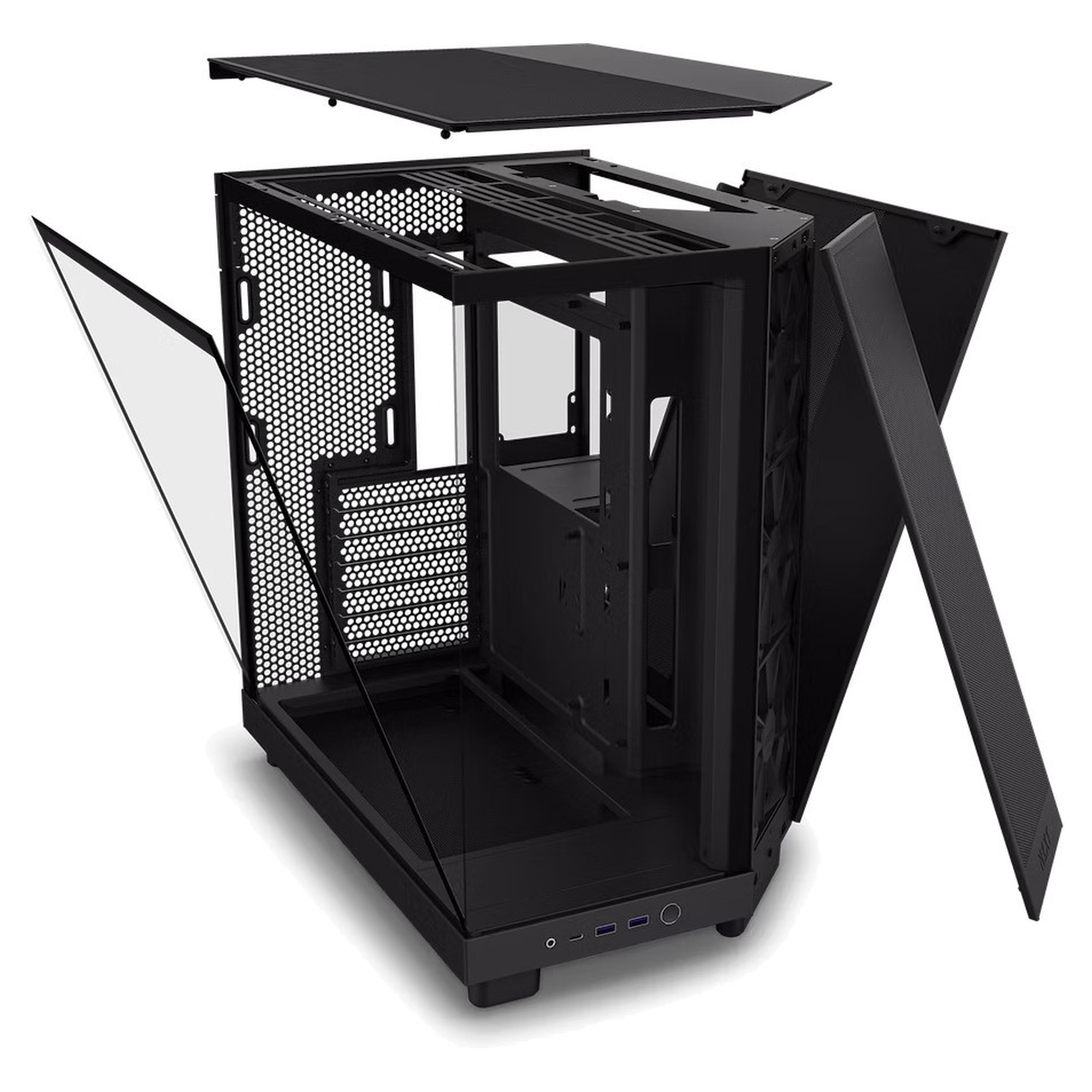 Купить Корпус NZXT H6 Flow Black (CC-H61FB-01) - фото 6