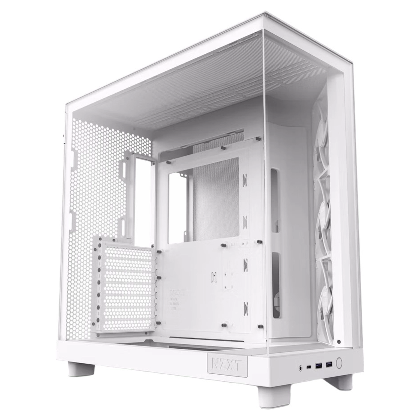 Купить Корпус NZXT H6 Flow White (CC-H61FW-01) - фото 3