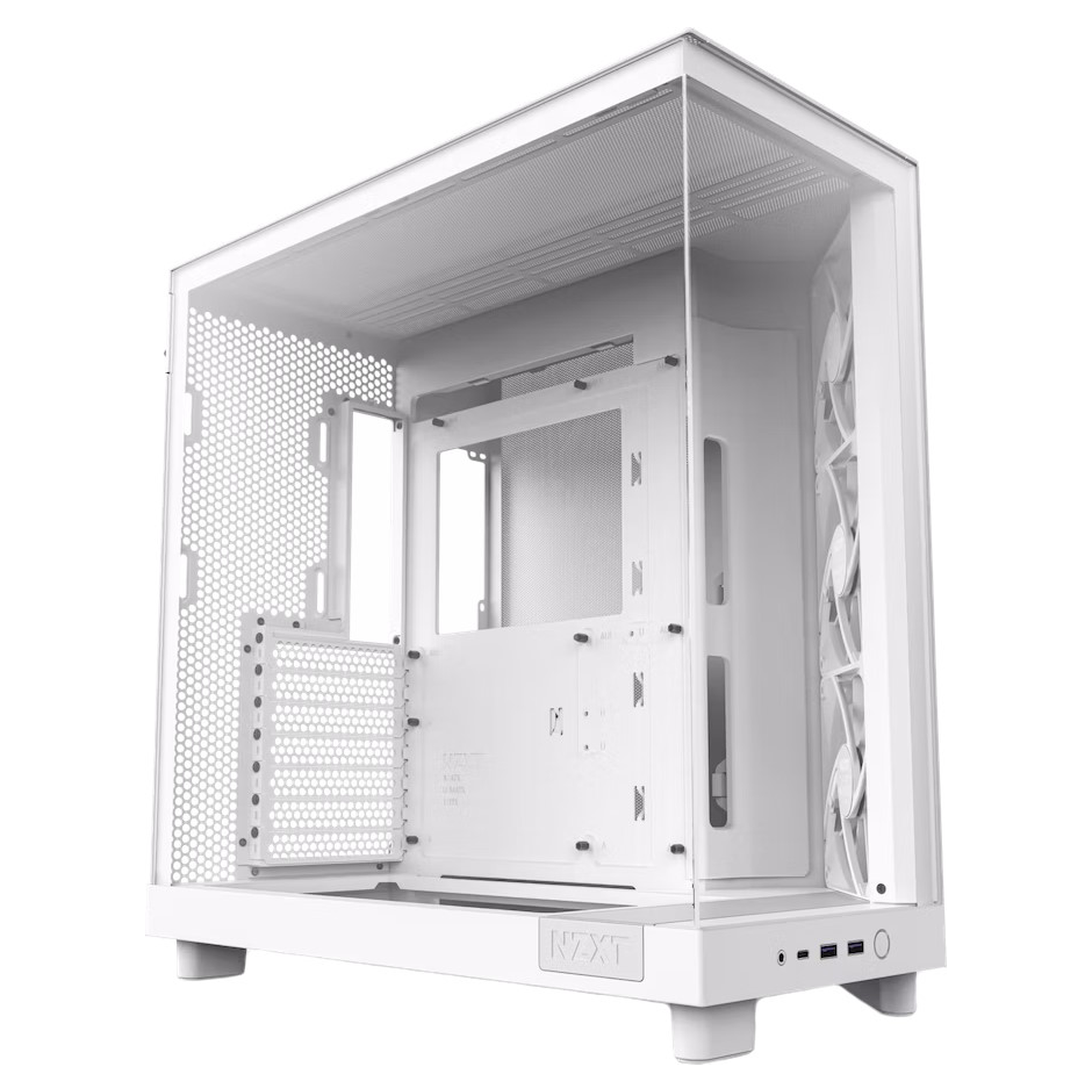 Купить Корпус NZXT H6 Flow White (CC-H61FW-01) - фото 3