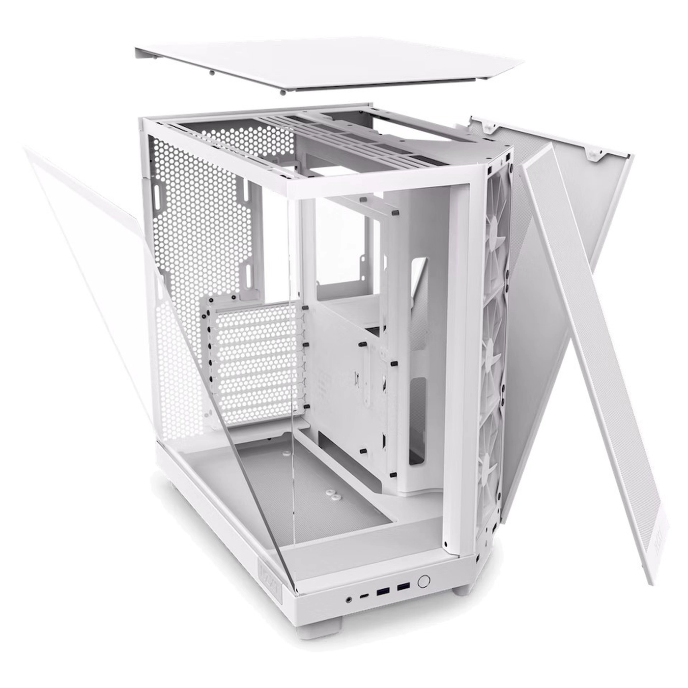 Купить Корпус NZXT H6 Flow White (CC-H61FW-01) - фото 6