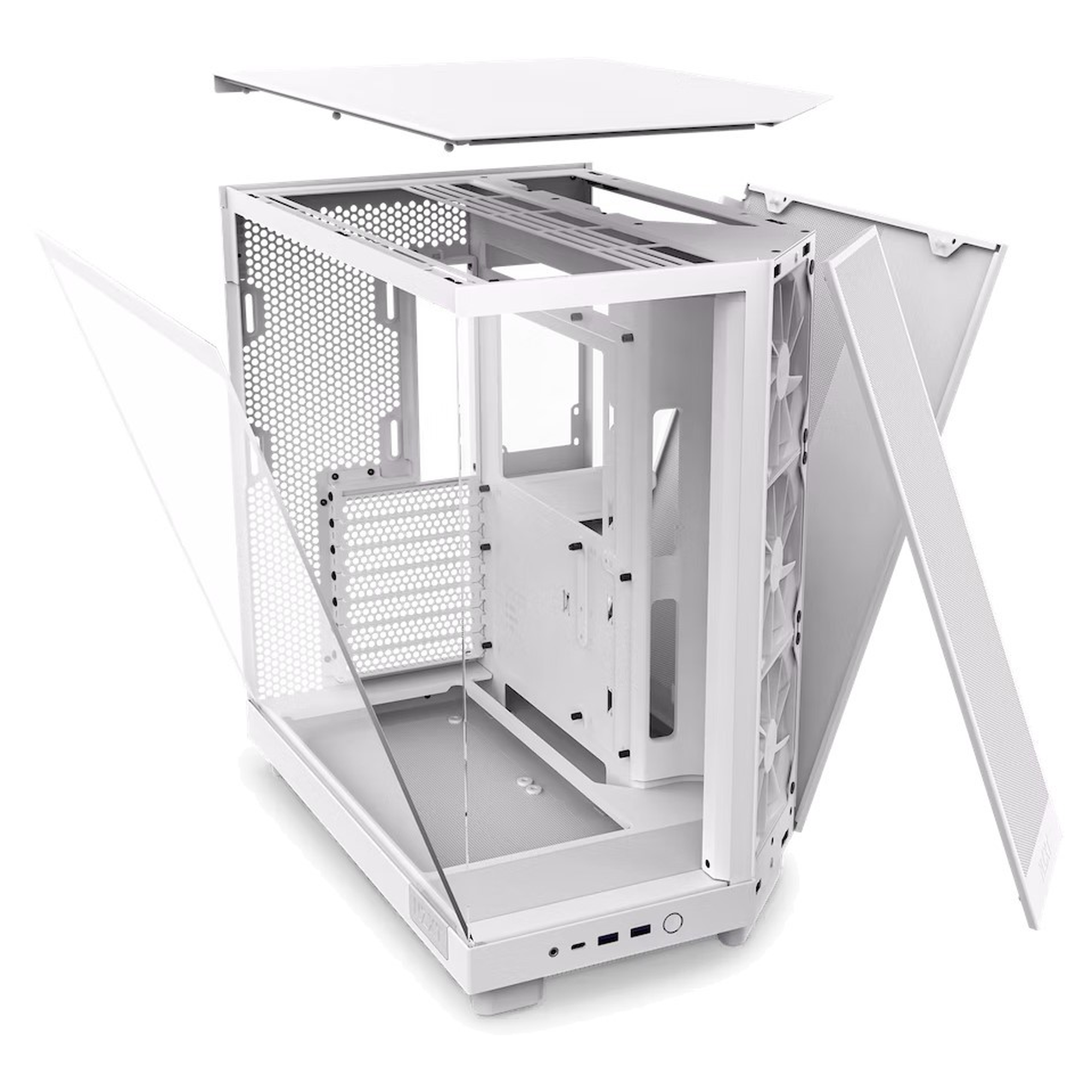 Купить Корпус NZXT H6 Flow White (CC-H61FW-01) - фото 6