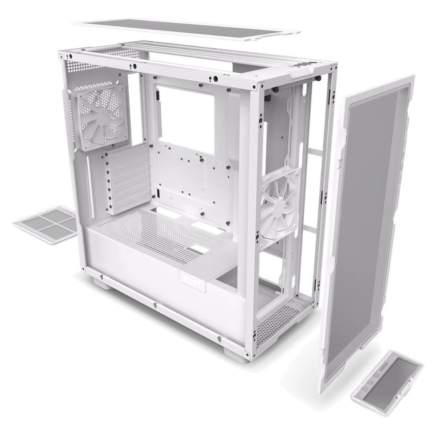Купити Корпус NZXT H7 v1 2022 Flow Edition All White (CM-H71FW-01) - фото 6