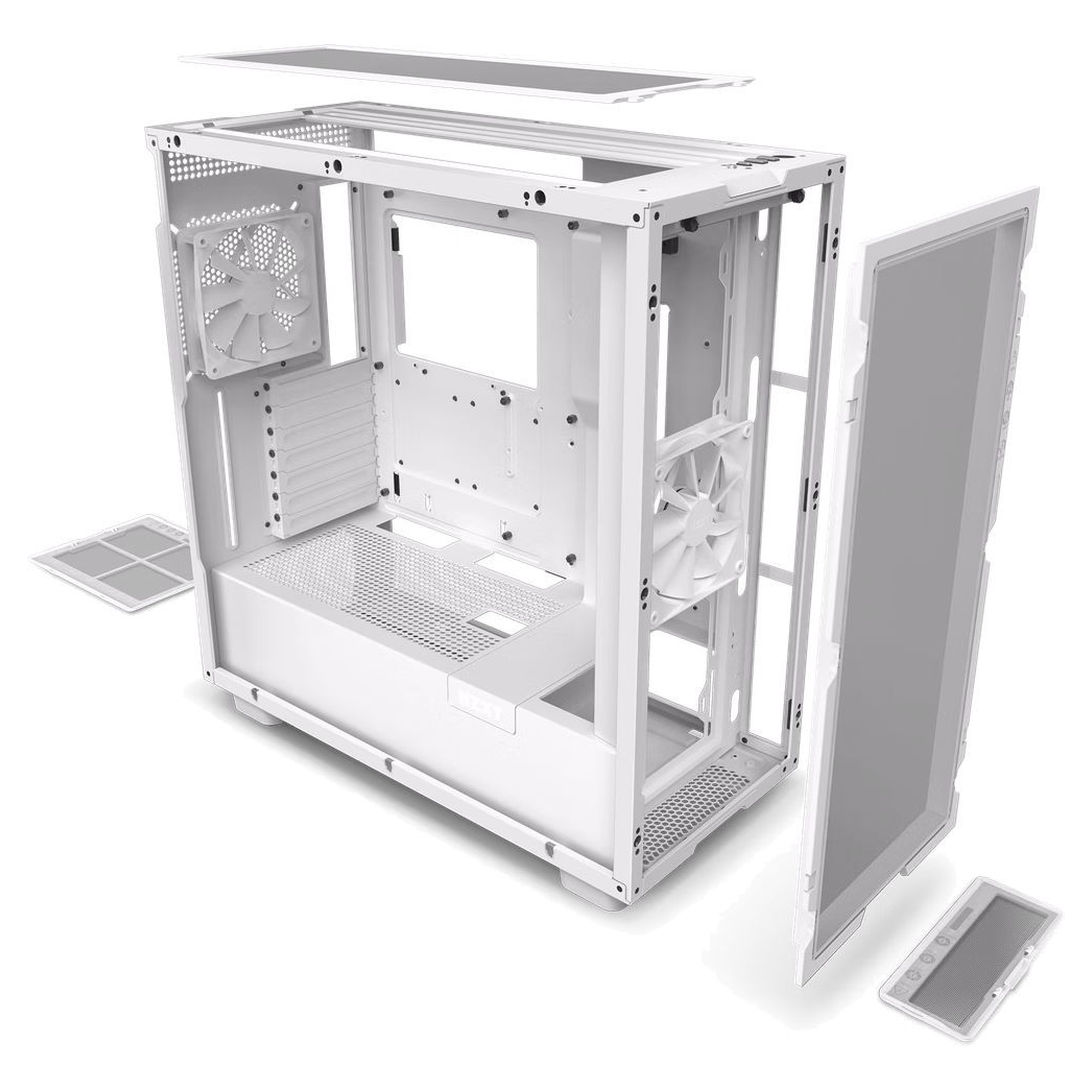 Купити Корпус NZXT H7 v1 2022 Flow Edition All White (CM-H71FW-01) - фото 6