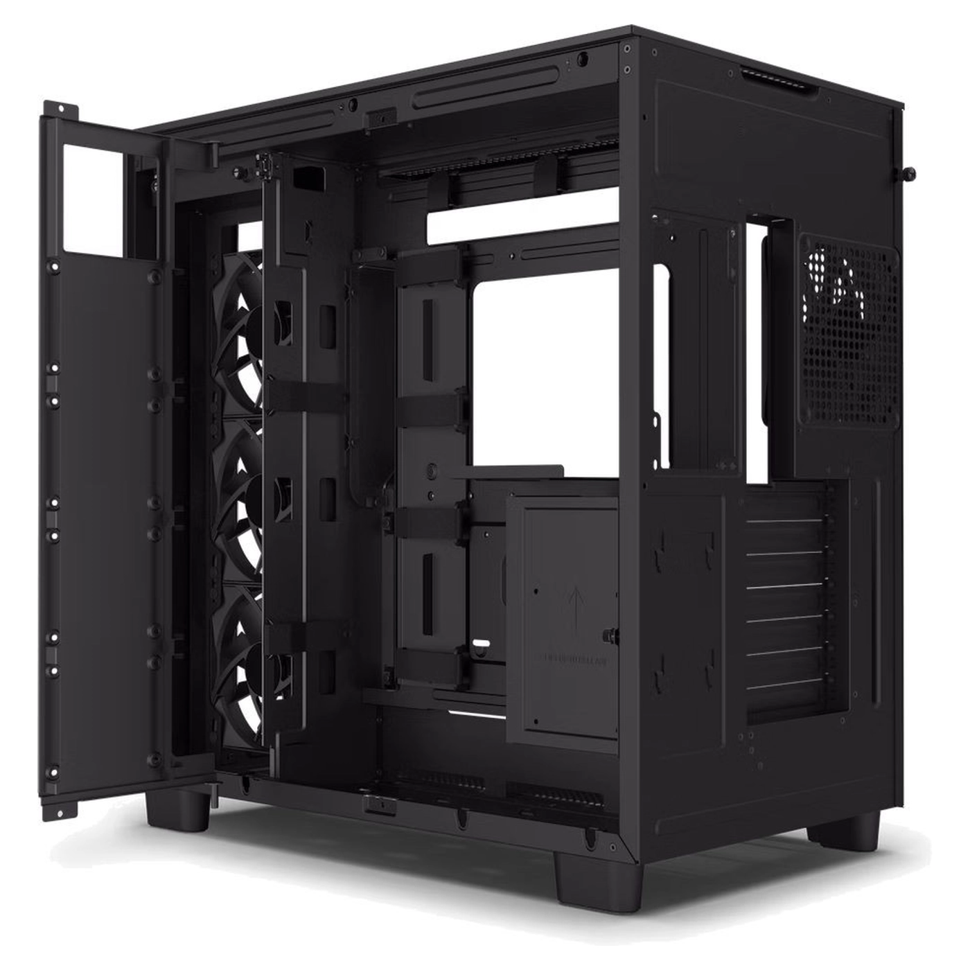 Купить Корпус NZXT H9 Flow Tempered Glass (CM-H91FB-01) Black - фото 4