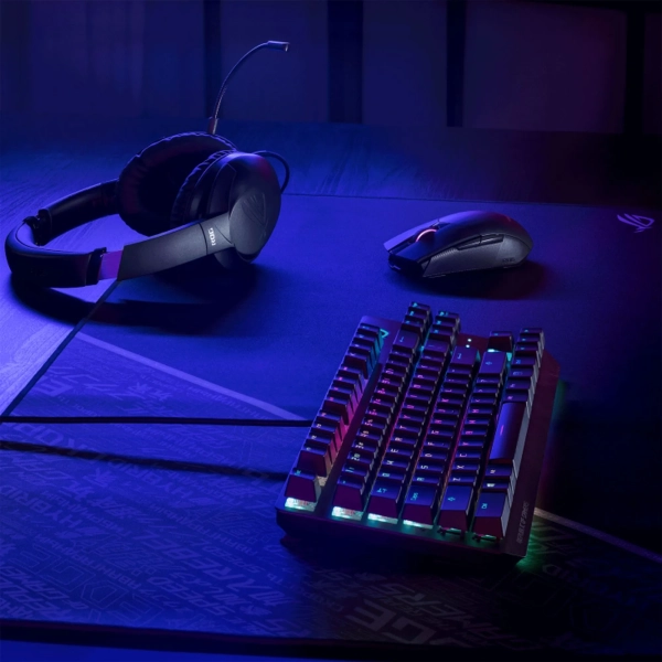 Купить Наушники ASUS ROG Strix Go USB Type-C Black (90YH02Q1-B2UA00) - фото 8