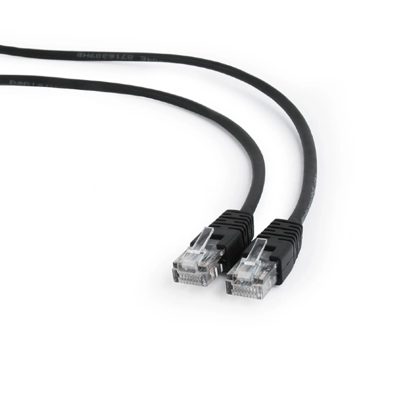 Купить Патч-корд Cablexpert 3м RJ-45 UTP Cat 5e Черный (PP12-3M/BK) - фото 2