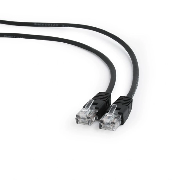 Купить Патч-корд Cablexpert 3м RJ-45 UTP Cat 5e Черный (PP12-3M/BK) - фото 2