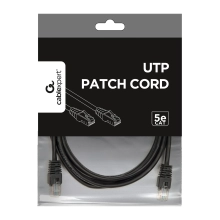 Купить Патч-корд Cablexpert 3м RJ-45 UTP Cat 5e Черный (PP12-3M/BK) - фото 3