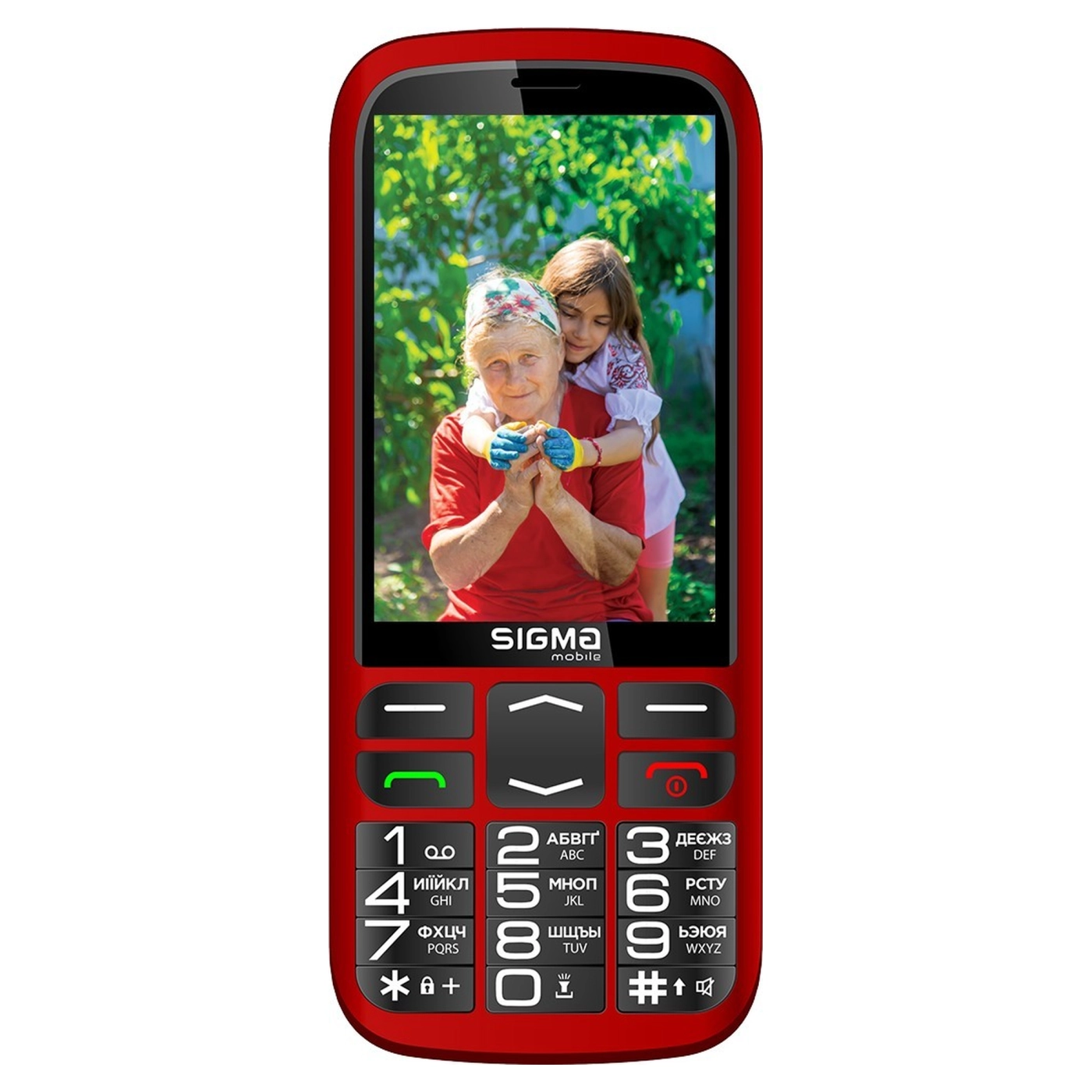 Купити Мобільний телефон Sigma Comfort 50 Optima Type-C Red (4827798122327) - фото 2