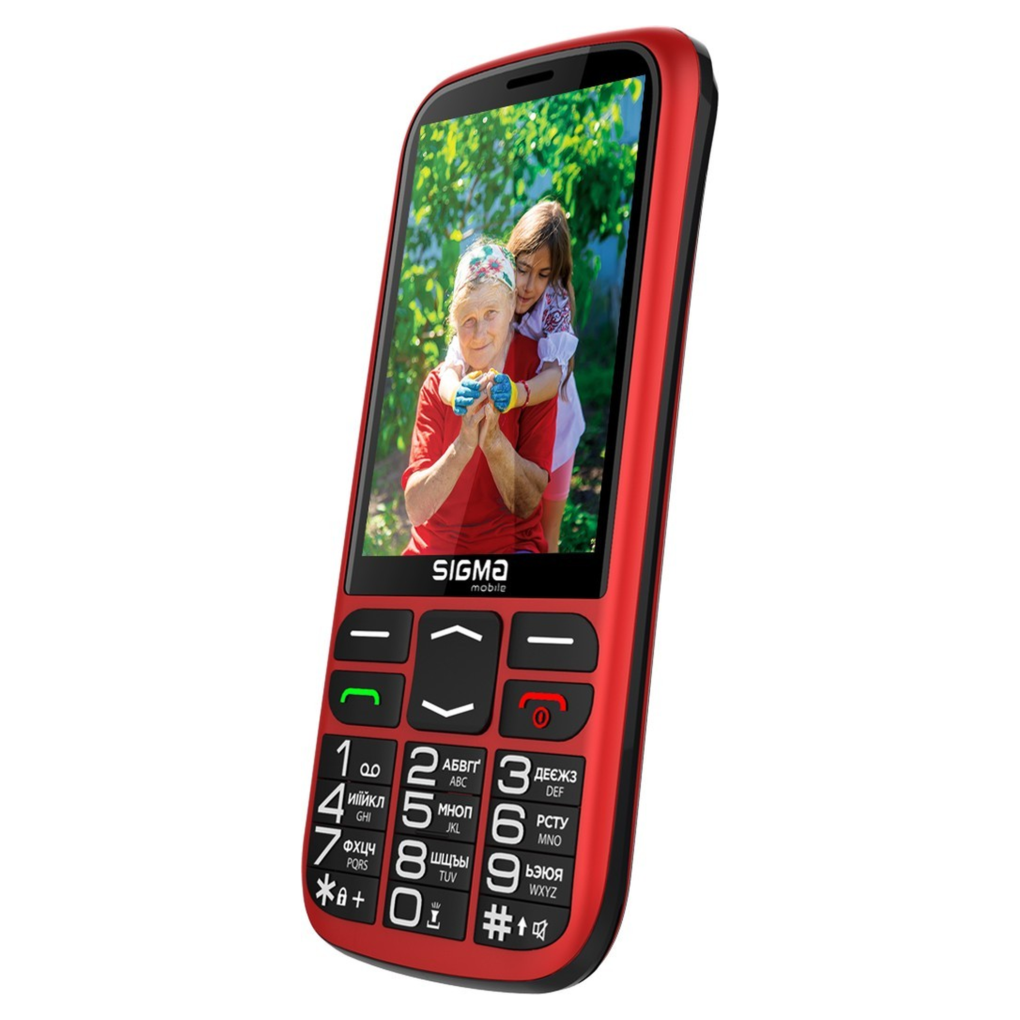 Купити Мобільний телефон Sigma Comfort 50 Optima Type-C Red (4827798122327) - фото 3