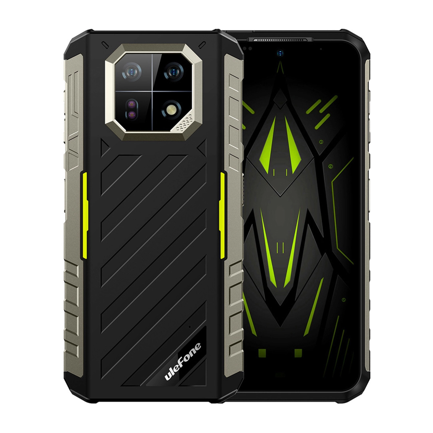 Купить Смартфон Ulefone Armor 22 8/128GB Black-Green (6937748735540) - фото 1