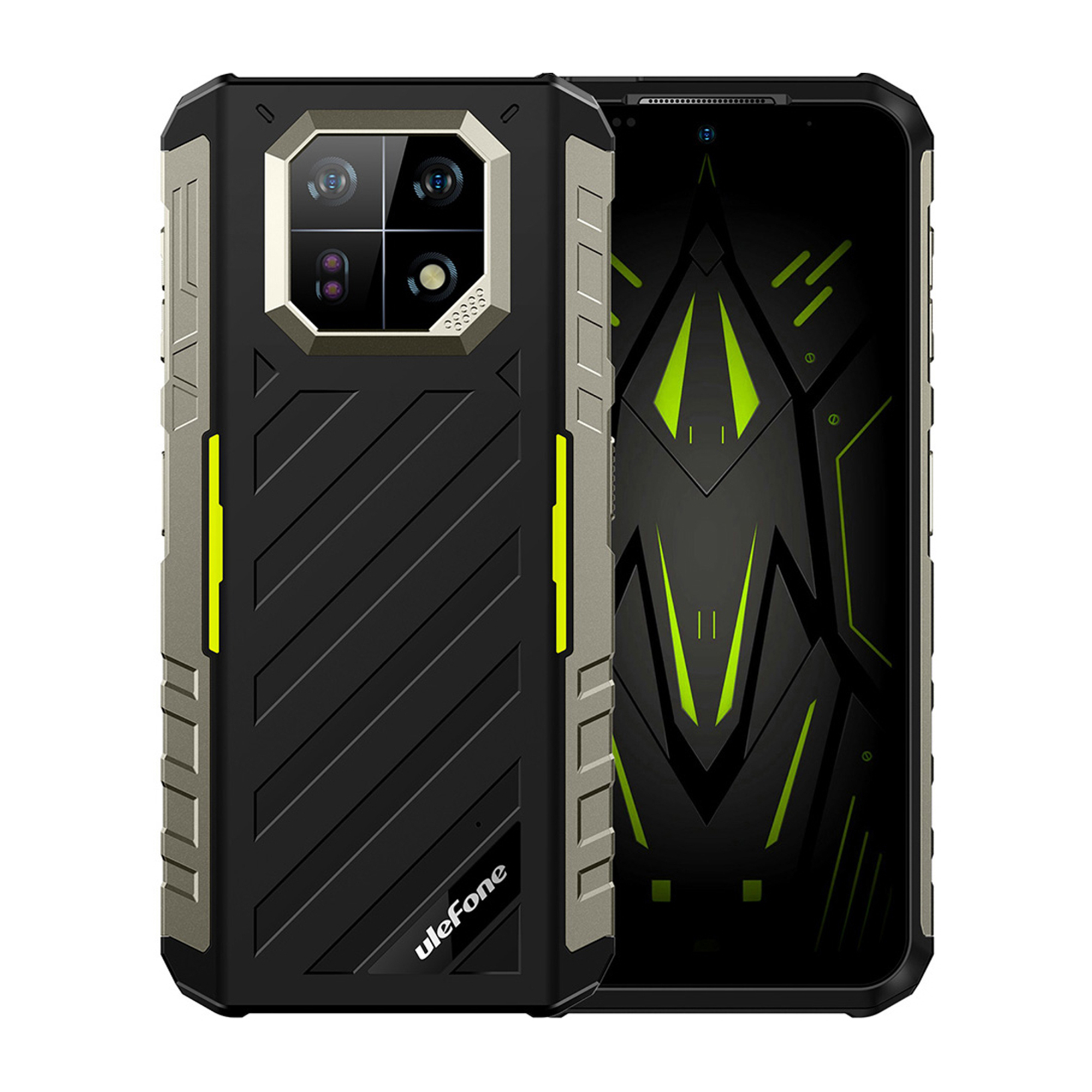 Купить Смартфон Ulefone Armor 22 8/128GB Black-Green (6937748735540) - фото 1