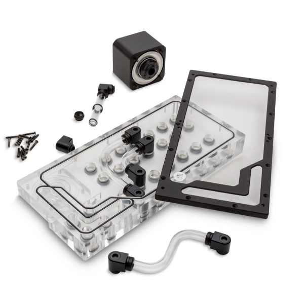 Купить Панель-резервуар EKWB EK-QuantumX Loophole Distroplate D5 PWM - Black (3831109908440) - фото 5