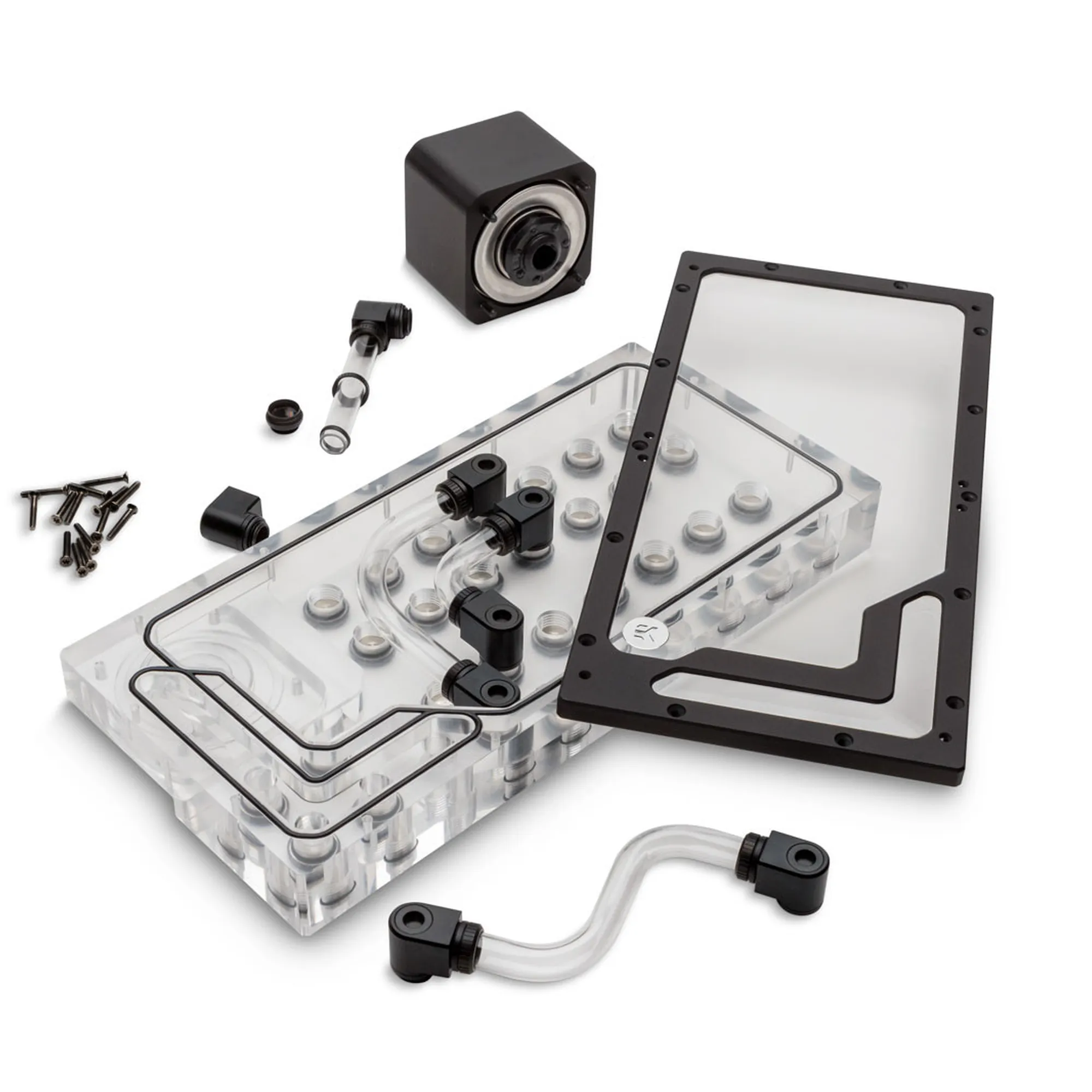Купить Панель-резервуар EKWB EK-QuantumX Loophole Distroplate D5 PWM - Black (3831109908440) - фото 5