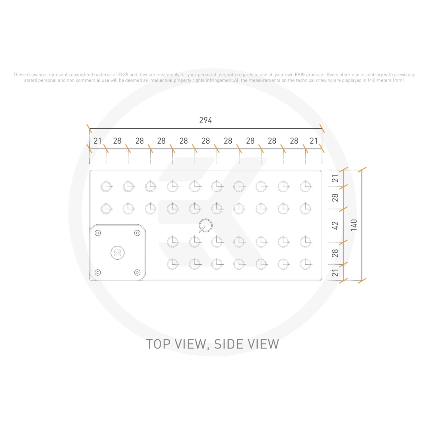 Купить Панель-резервуар EKWB EK-QuantumX Loophole Distroplate D5 PWM - Black (3831109908440) - фото 8