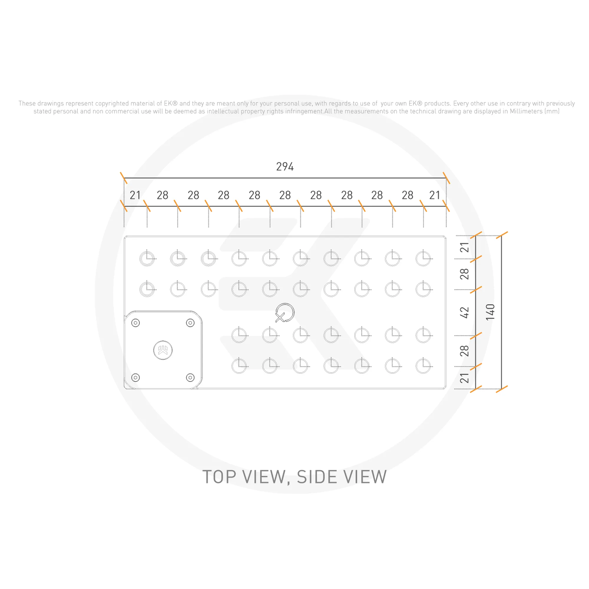 Купить Панель-резервуар EKWB EK-QuantumX Loophole Distroplate D5 PWM - Black (3831109908440) - фото 8