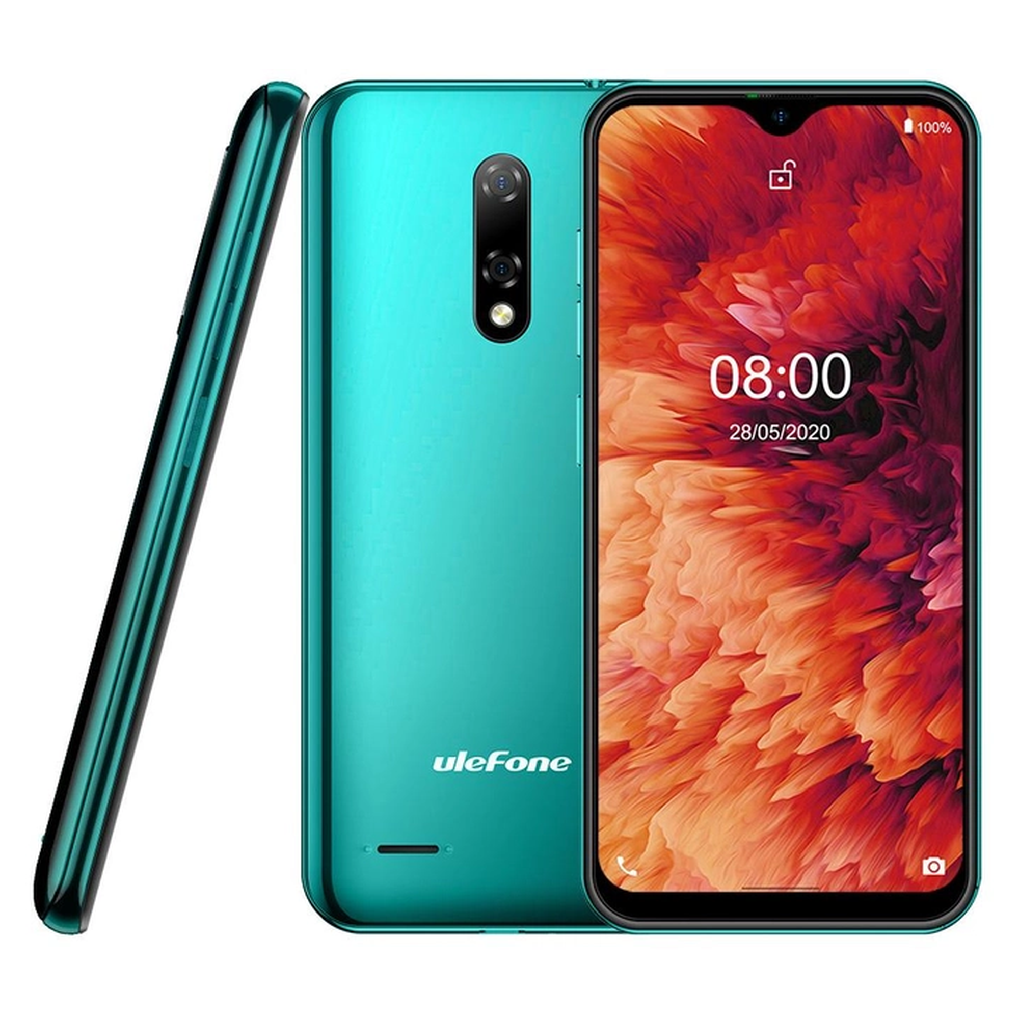 Купить Смартфон Ulefone Note 8P (2/16Gb 4G) Midnight Green (6937748733577) - фото 1