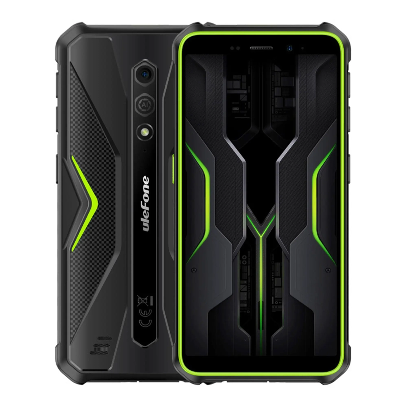 Купить Смартфон Ulefone Armor X12 Pro 4/64GB Black-Green (6937748735526) - фото 1