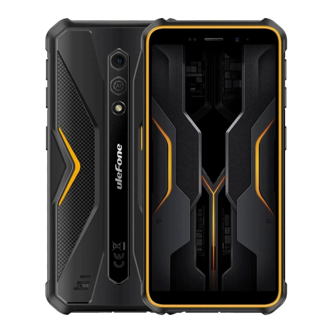 Купить Смартфон Ulefone Armor X12 Pro 4/64GB Black-Orange (6937748735519) - фото 1