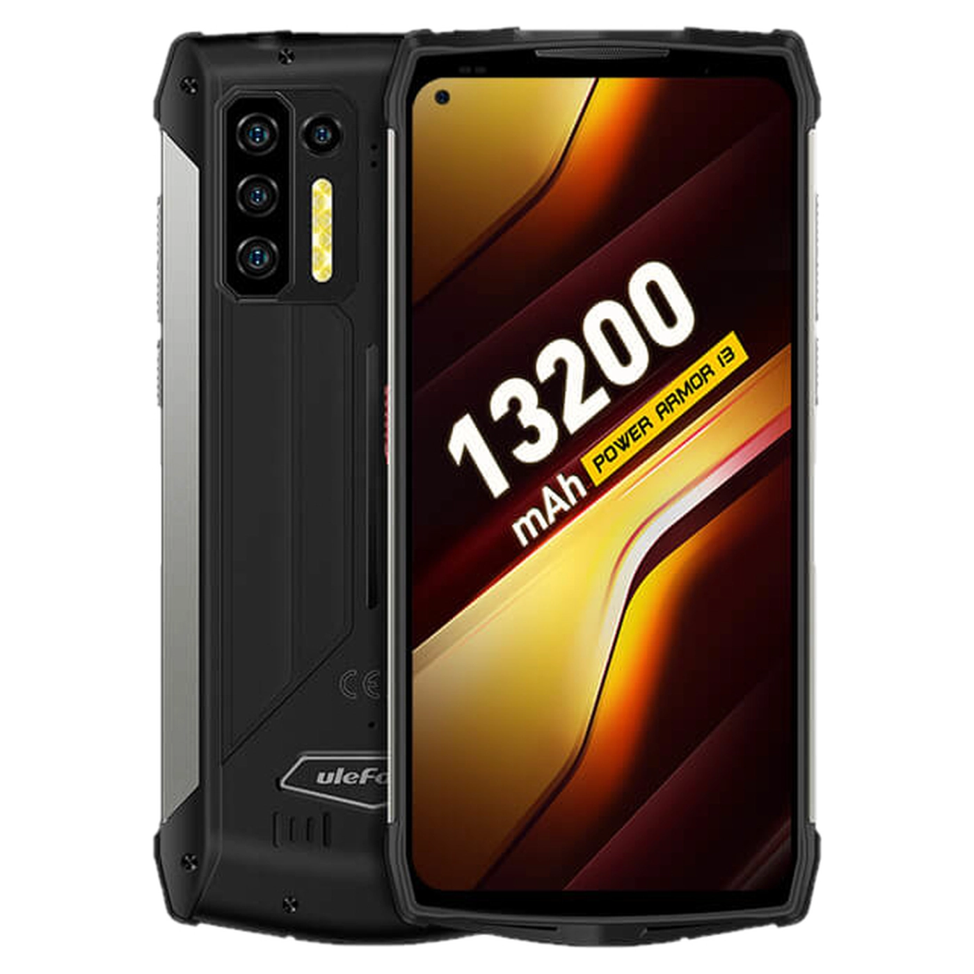 Купити Смартфон Ulefone Power Armor 13 (IP69K 8/256Gb NFC 4G) Black (6937748734291) - фото 1