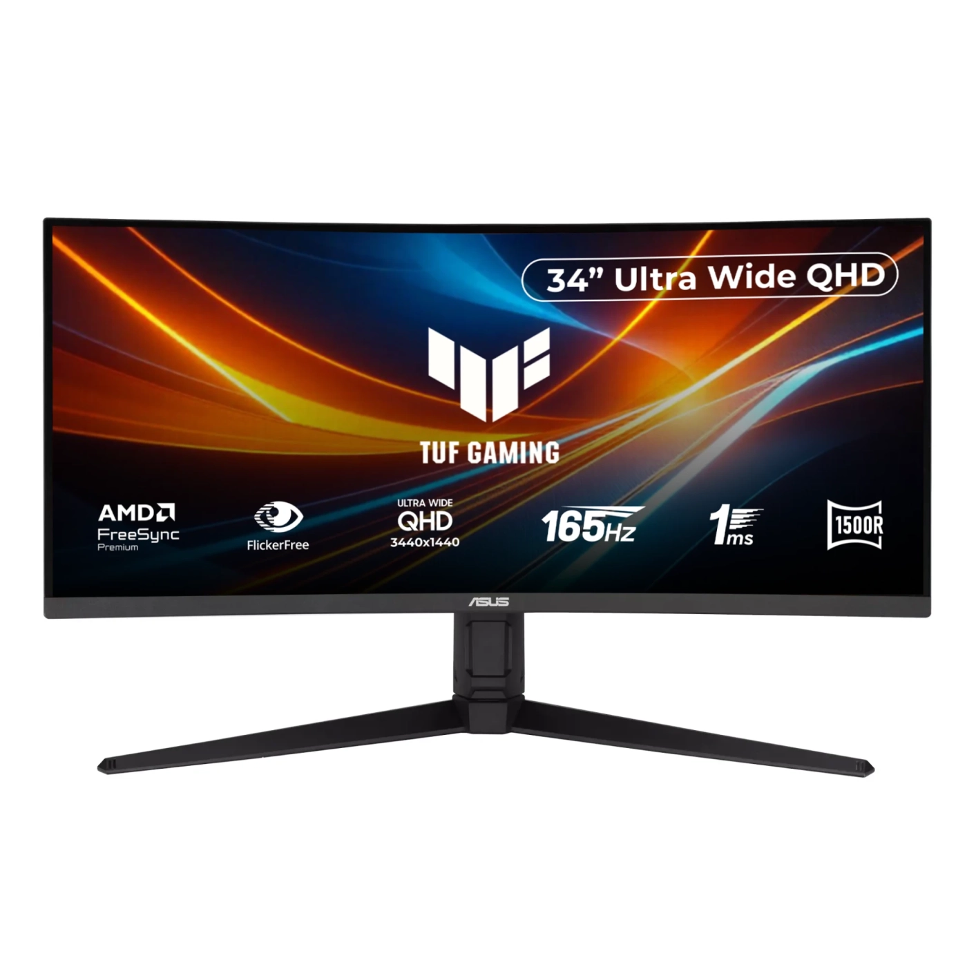 Купить Монитор 34" ASUS TUF Gaming VG34VQL1B (90LM06F0-B01170) - фото 1
