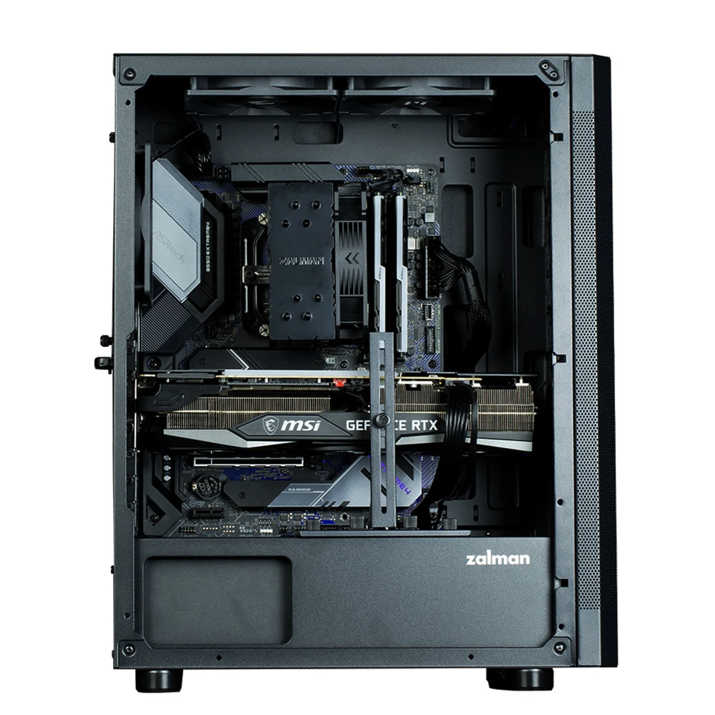 Купити Корпус Zalman I4 Mesh Black (I4BLACK) - фото 7