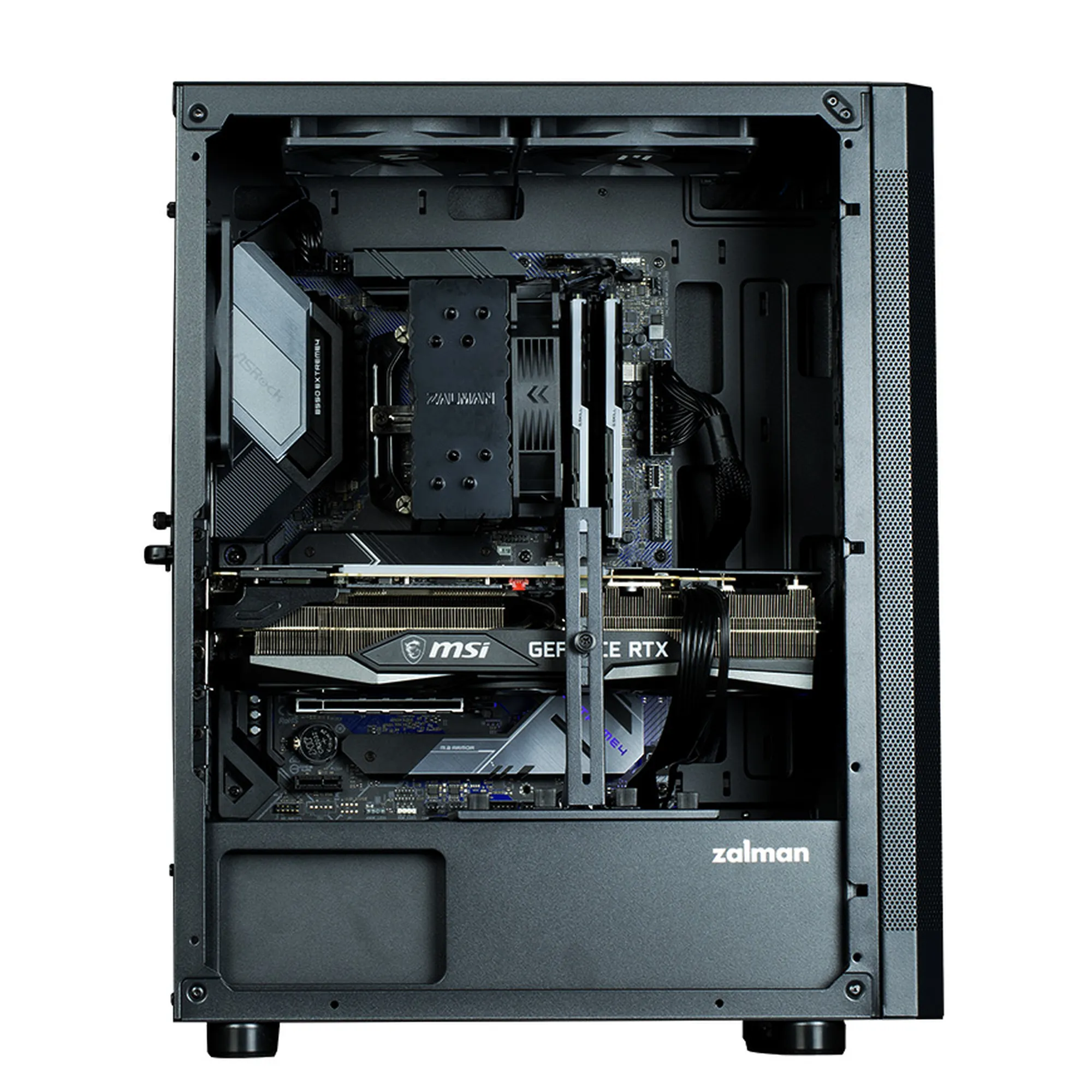 Купити Корпус Zalman I4 Mesh Black (I4BLACK) - фото 7