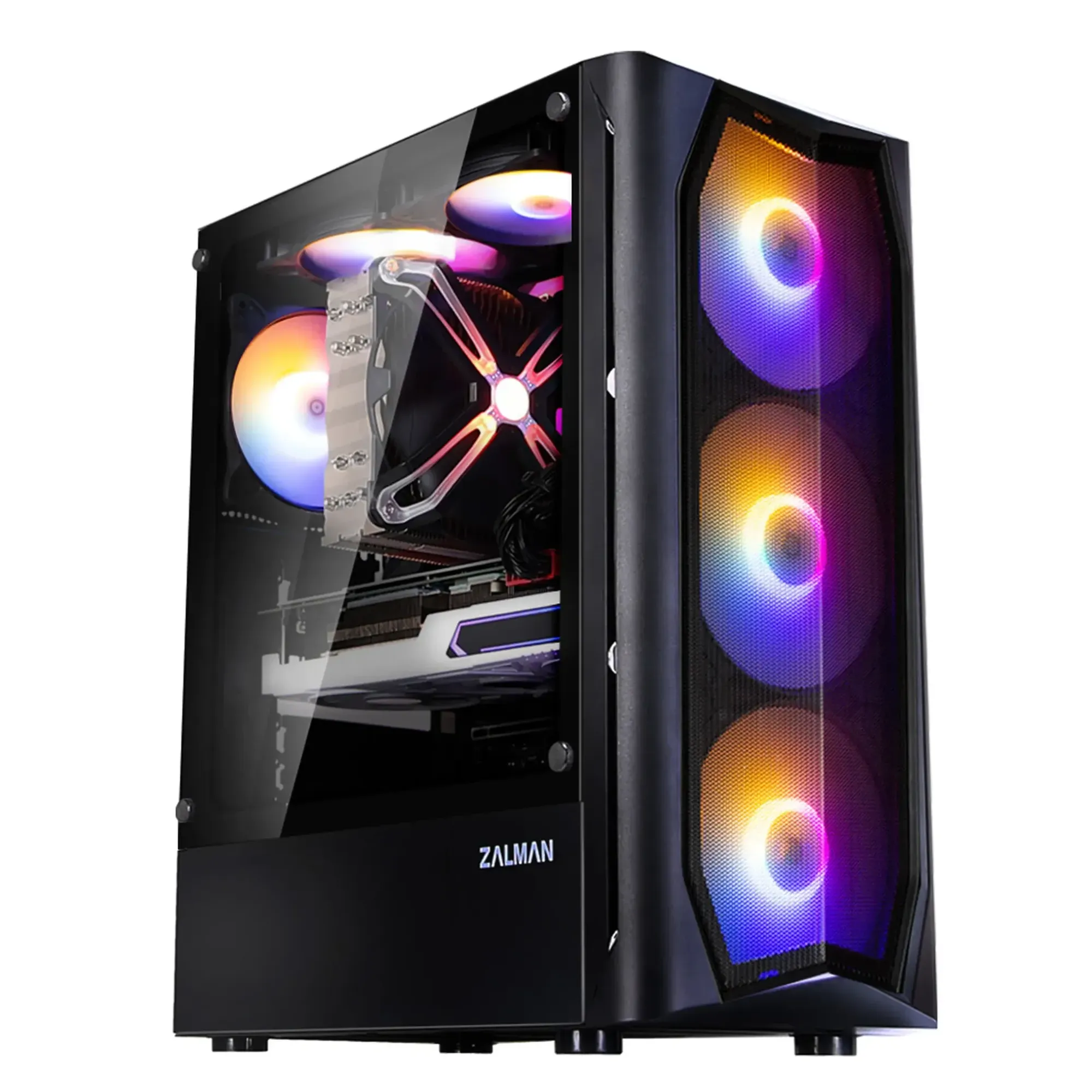 Купить Корпус Zalman N4 Rev.1 RGB with PSU ZM700-TXII 700W (N4REV.1ZM700-TXII) - фото 1