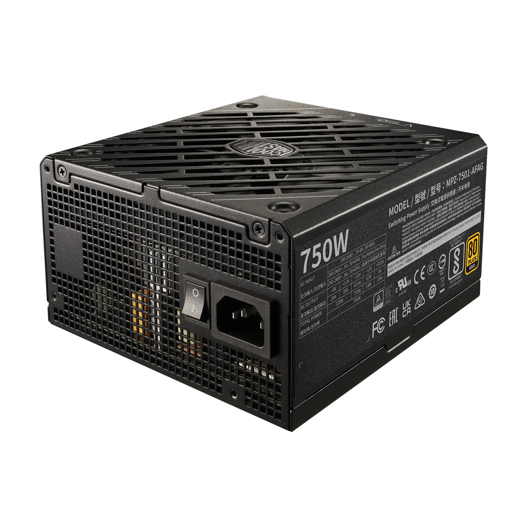 Купить Блок питания Cooler Master V750 Gold i multi (MPZ-7501-AFAG-BEU) - фото 3