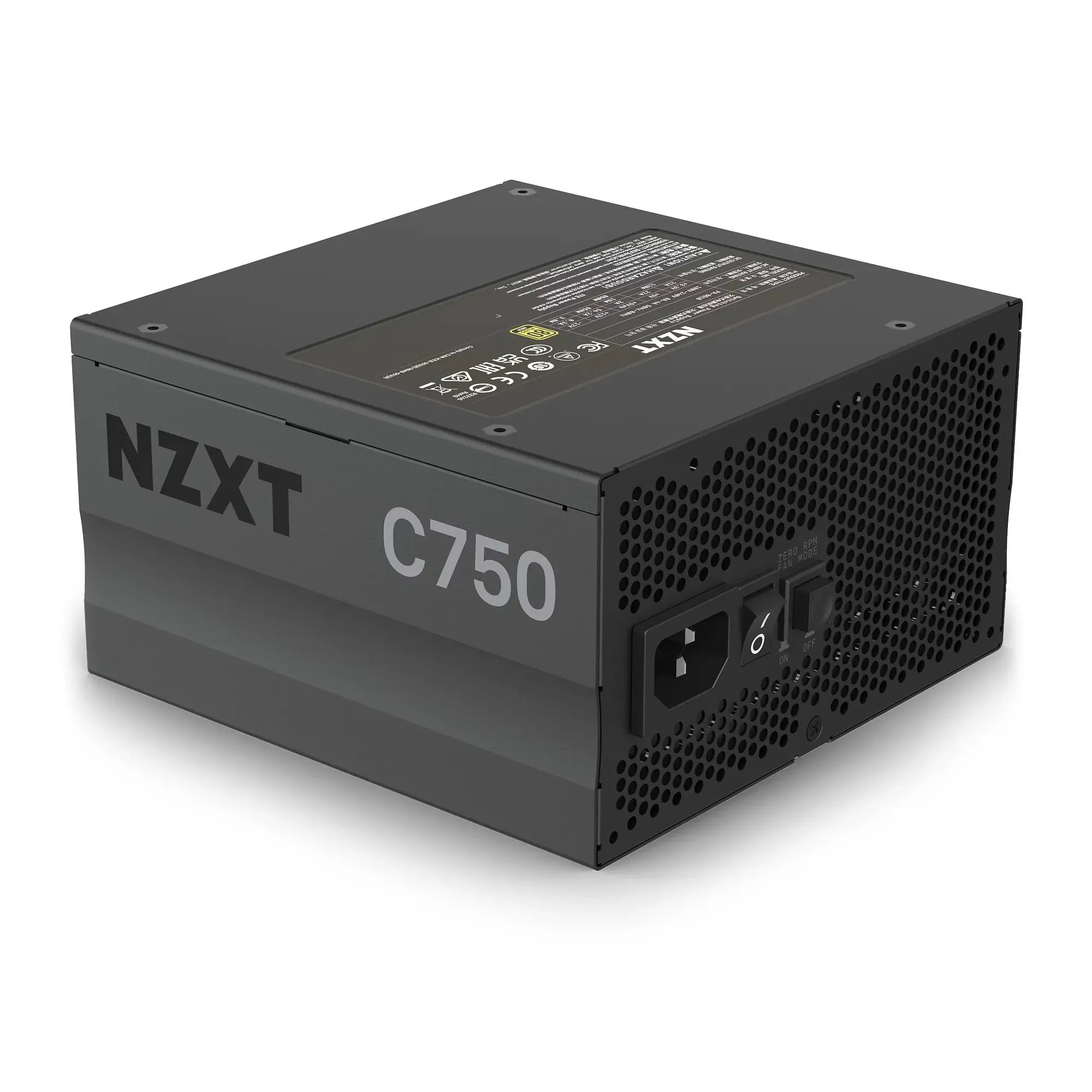 Купити Блок живлення NZXT C750 V1 Gold 750W (PA-7G1BB-EU) - фото 1