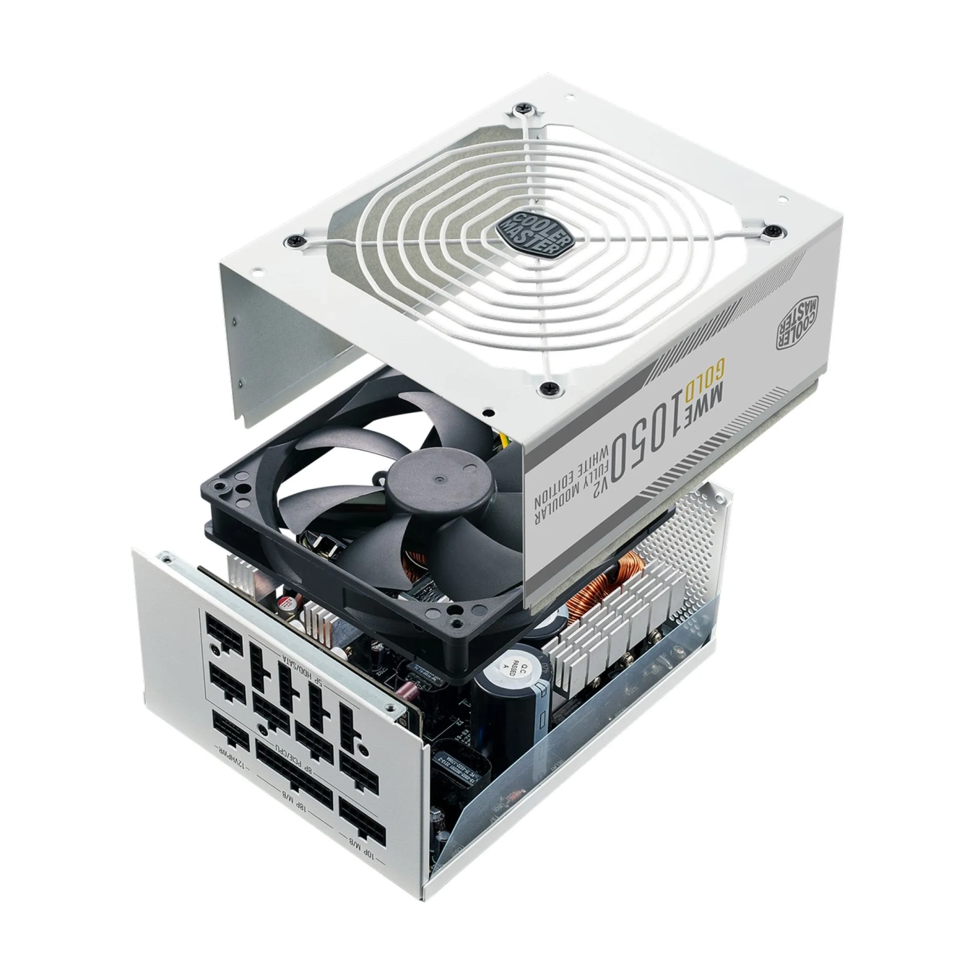 Купить Блок питания Cooler Master MWE Gold 1050W V2 White (MPE-A501-AFCAG-3G) - фото 7