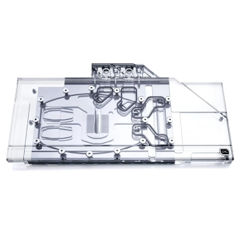 Купить Водоблок Alphacool Eisblock Aurora Acryl GPX-N RTX 3090/3080 Suprim X with Backplate (11938) - фото 1