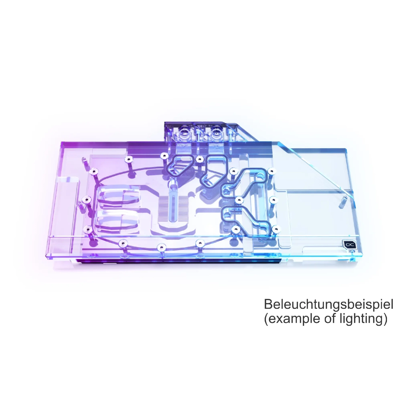 Купити Водоблок Alphacool Eisblock Aurora Acryl GPX-N RTX 3090/3080 Suprim X with Backplate (11938) - фото 3