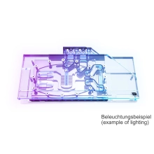 Купити Водоблок Alphacool Eisblock Aurora Acryl GPX-N RTX 3090/3080 Suprim X with Backplate (11938) - фото 3