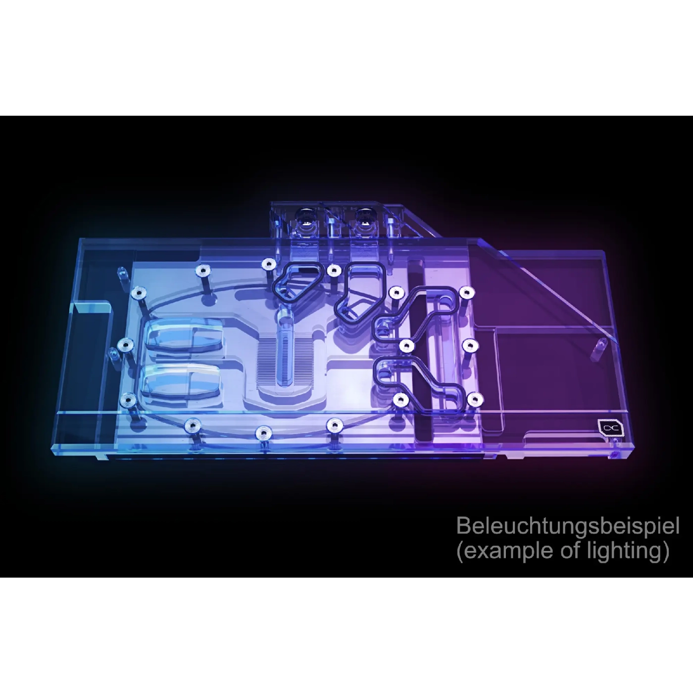 Купити Водоблок Alphacool Eisblock Aurora Acryl GPX-N RTX 3090/3080 Suprim X with Backplate (11938) - фото 4