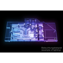 Купити Водоблок Alphacool Eisblock Aurora Acryl GPX-N RTX 3090/3080 Suprim X with Backplate (11938) - фото 4