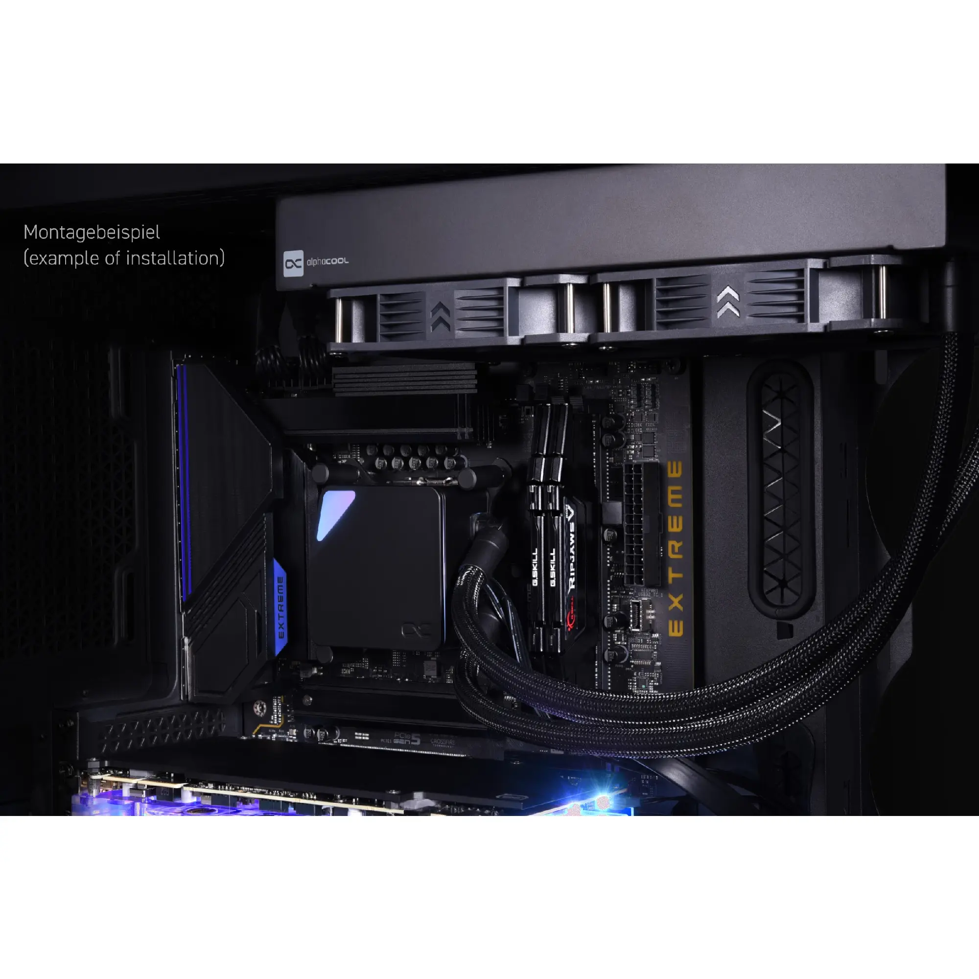 Купить Система водяного охлаждения Alphacool Core Ocean T38 AIO 280mm (13053) - фото 7