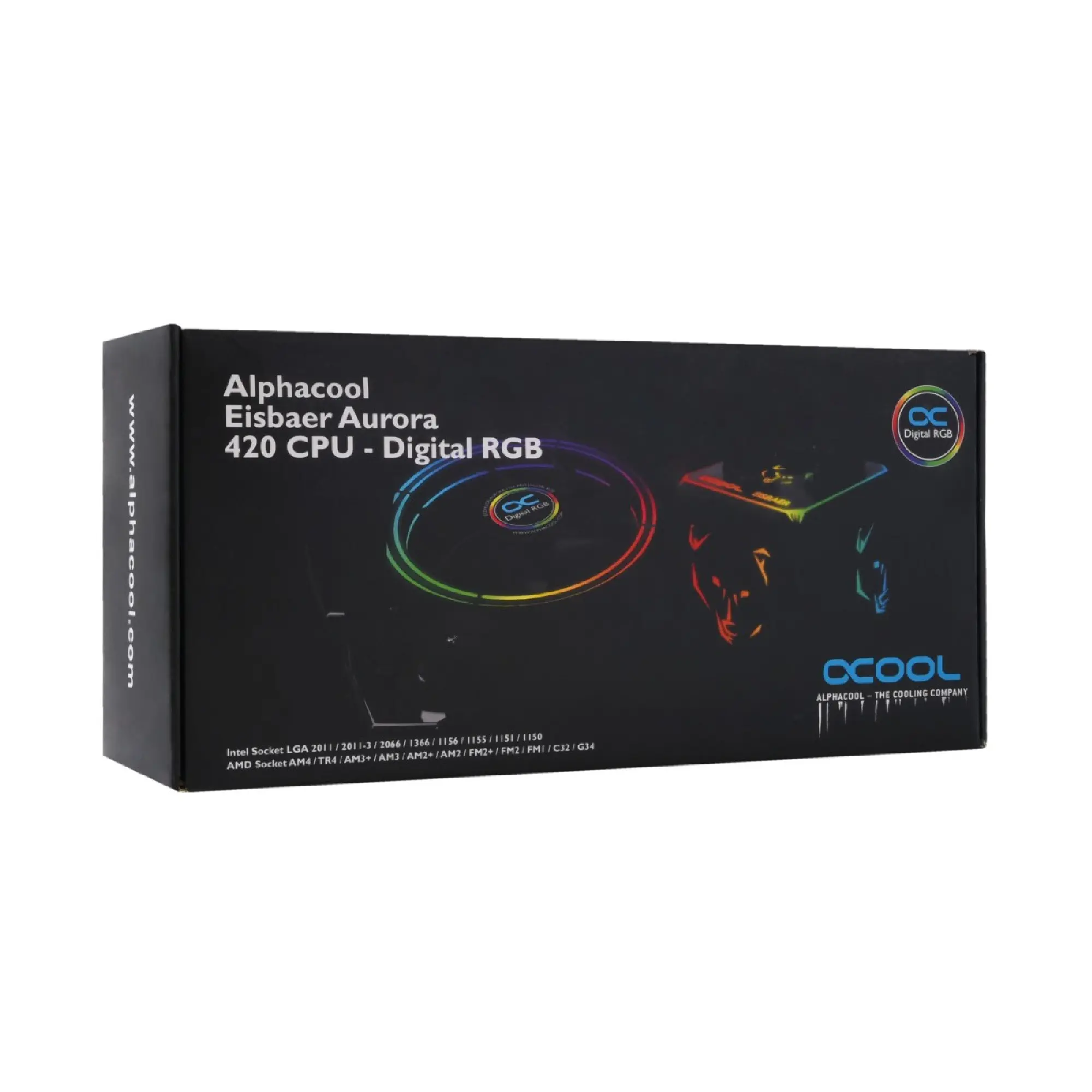 Купить Система водяного охлаждения Alphacool Eisbaer Aurora 420 CPU (11731) - фото 9