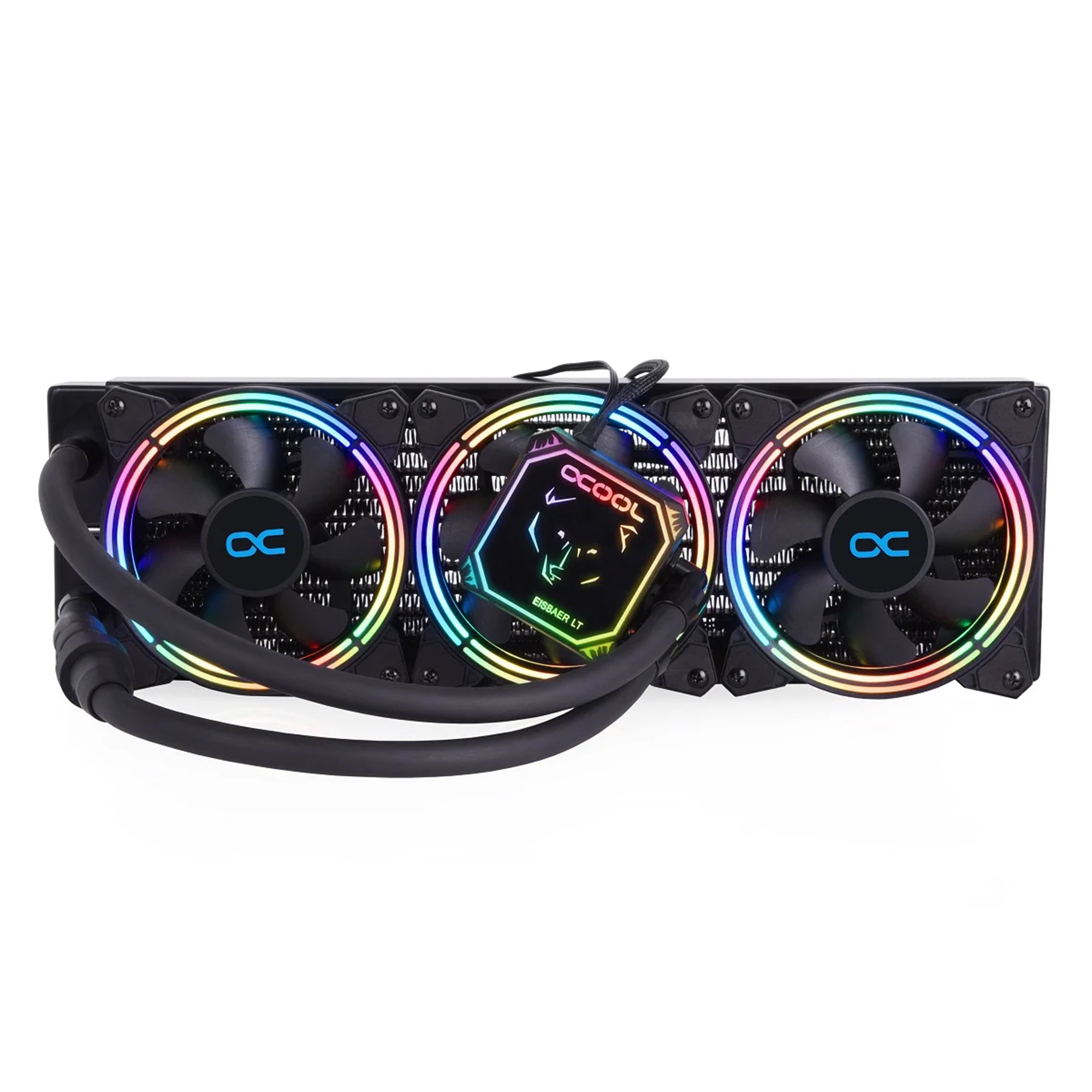 Купить Система водяного охлаждения Alphacool Eisbaer Aurora LT360 Digital RGB (11679) - фото 1